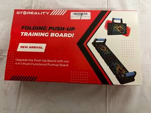 lot 109 image: Storeality Folding Push-up Training Board