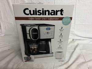 lot 172 image: Cuisinart Coffee Center 2-in-1 Coffee Maker