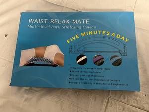 lot 203 image: Waist Relax Mate Multi-Level Back Stretching Device