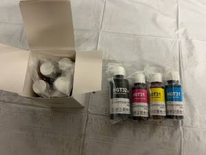 lot 215 image: 2 x 4 Packs of HH DeskJet GT Series Printer Refills