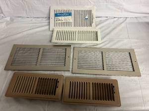 lot 234 image: Lot of Assorted Vent Covers & 2 Fresh Air Intake Vent Covers