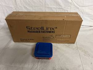 lot 278 image: 20 x 1lb Containers of SteelLinx Drywall Screws - #6 x 2 inches
