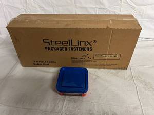 lot 280 image: 20 x 1lb Containers of SteelLinx Drywall Screws - #6 x 2 inches