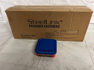 lot 281 image: 20 x 1lb Containers of SteelLinx Drywall Screws - #6 x 2 inches