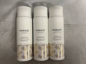 lot 294 image: 3 x 8.5oz Bottles of Marajo Nourishing Cleasing Creme