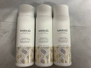 lot 295 image: 3 x 8.5oz Bottles of Marajo Nourishing Cleasing Creme