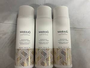 lot 297 image: 3 x 8.5oz Bottles of Marajo Nourishing Cleasing Creme