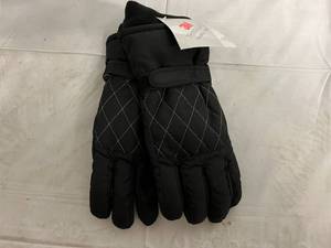 lot 304 image: 3 Pairs of Womens ML 3M Thinsulate Gloves - Black & Gray