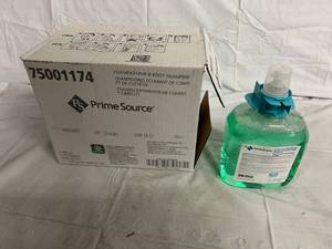lot 311 image: 4 x 1250ml Refills of Prime Source Foaming Hair & Body Shampoo