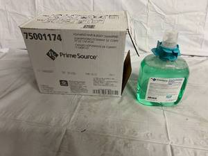 lot 312 image: 4 x 1250ml Refills of Prime Source Foaming Hair & Body Shampoo