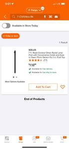 lot 11 image: SOLUS 7 ft. Black Outdoor Direct Burial Lamp Post with Convenience Outlet and Dusk to Dawn Photo Sensor fits 3 in. Post Top ($110.98 Retail Value)