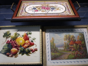 lot 248 image: Vintage Art