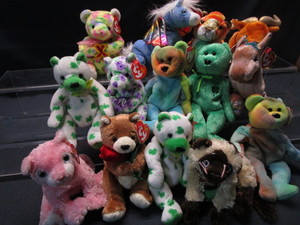 lot 249 image: Ty Beanies