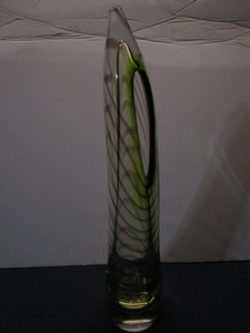 lot 251 image: Waterford Heavy Bottom Art Vase