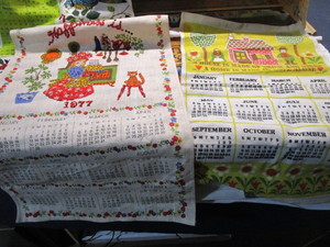 lot 284 image: Calendar Towels
