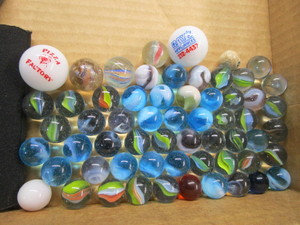 lot 82 image: Vintage Marbles