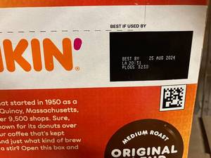 Dunkin Donuts K-Cups