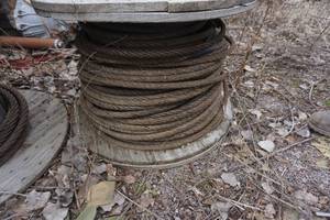 Large Spool of 34 Twisted Cabling