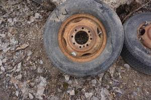 2 - Bridgestone Trailer Tires on 8 Bolt Rims