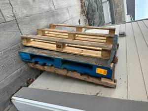 3 Wooden Pallets