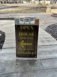 Plastic Sandwich Sign