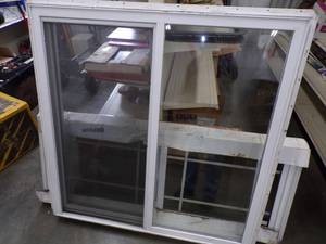 lot 36 image: 48 x 48 Sliding Vinyl Window