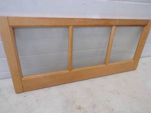 lot 37 image: Wood Framed Window