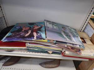 lot 42 image: Large lot of Vintage Records