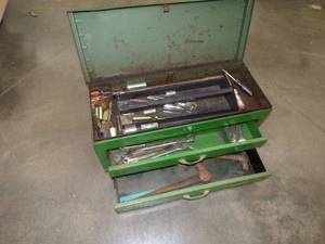 lot 52 image: Tool Box with Tools