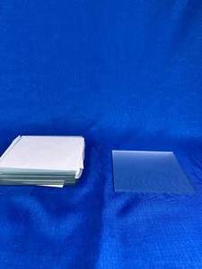 lot 58 image: 10 - 5 x 5 Inches Square Glass Plates