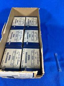 lot 60 image: 6 Boxes Of 12 - Straight Connecting Tube 14 Inch, 7.5mm Mertex Brand