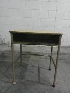 lot 49 image: Kids Vintage Cubby Desk 29-12 x 18 x 24
