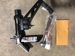 lot 38 image: Husky Pneumatic 3-in-1 15.5-Gauge and 16-Gauge 2 in. Flooring Nailer and Stapler with Quick Jam Release  Customer Returns See Pictures
