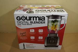lot 3 image: Gourmia 7-Cup Digital Blender with Total Blend