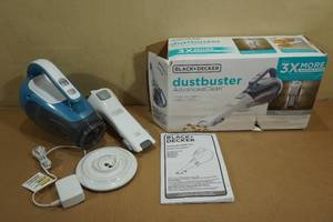 lot 7 image: Black  Decker Dustbuster Cordless Hand Vac