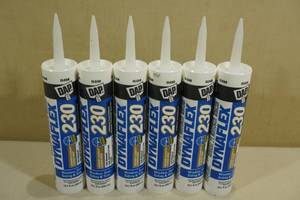 lot 41 image: 6 Dap Dynaflex 230 Clear Sealant