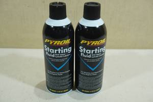 lot 42 image: 2 Pyroil 11oz Staring Fluid
