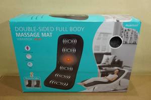 lot 50 image: Health Touch Double Sided Full Body Massage Mat with Heat