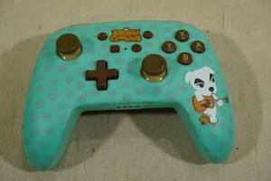 lot 103 image: PowerA Enhanced Wireless Controller for Nintendo Switch - Animal Crossing