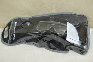 lot 119 image: Cressi Pano 3 Snorkel Set -Black