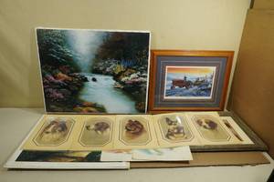 lot 194 image: Assorted Prints -Some Framed