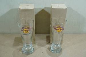 lot 195 image: 2 Hard Rock Caf Beer Glasses - Minneapolis