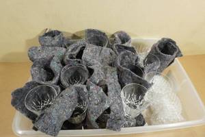 lot 218 image: 21 Waterford Crystal 7 Wine Glasses