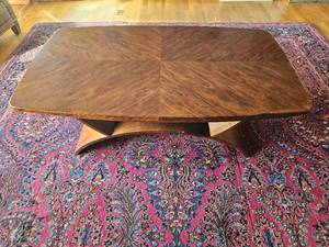 lot 24 image: Art Deco Arched Cocktail Table
