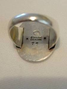 lot 3 image: Georg Jensen Denmark Sterling Ring Paradise Bird Ring, signed