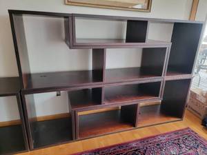 lot 45A image: Stunning Modern Modular Shelf Unit (4)