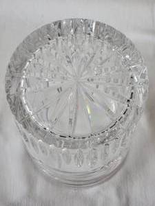 lot 35 image: Dazzling Waterford Fine Crystal Lidded Jar