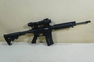 lot 1L image: Mossberg 715T .22 LR AR-Format Semi-Auto Rifle - Red Dot Sight