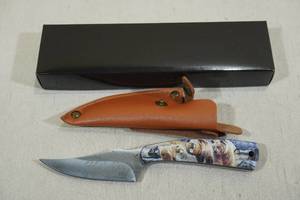 lot 20 image: Day Zero Survival Hunting Knife with Sheath