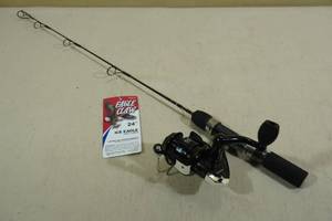 lot 37 image: Eagle Claw 24 Ice Fishing Rod and Reel